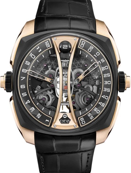 Cyrus Klepcys Vertical Skeleton Tourbillon 539.506.GD.A Replica Watch